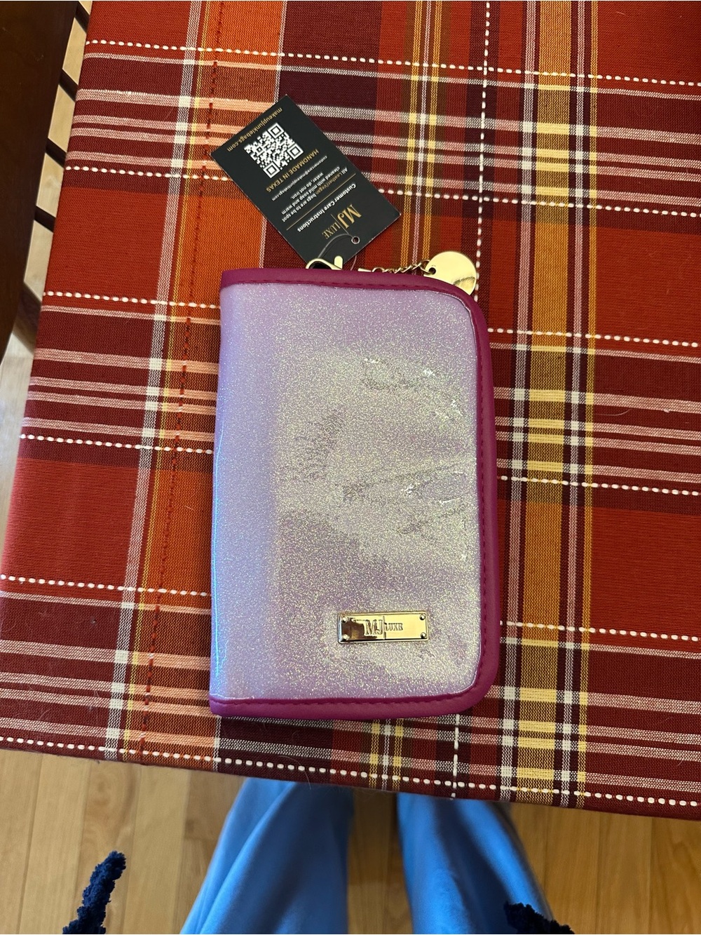 Makeup junkie micro padfolio
